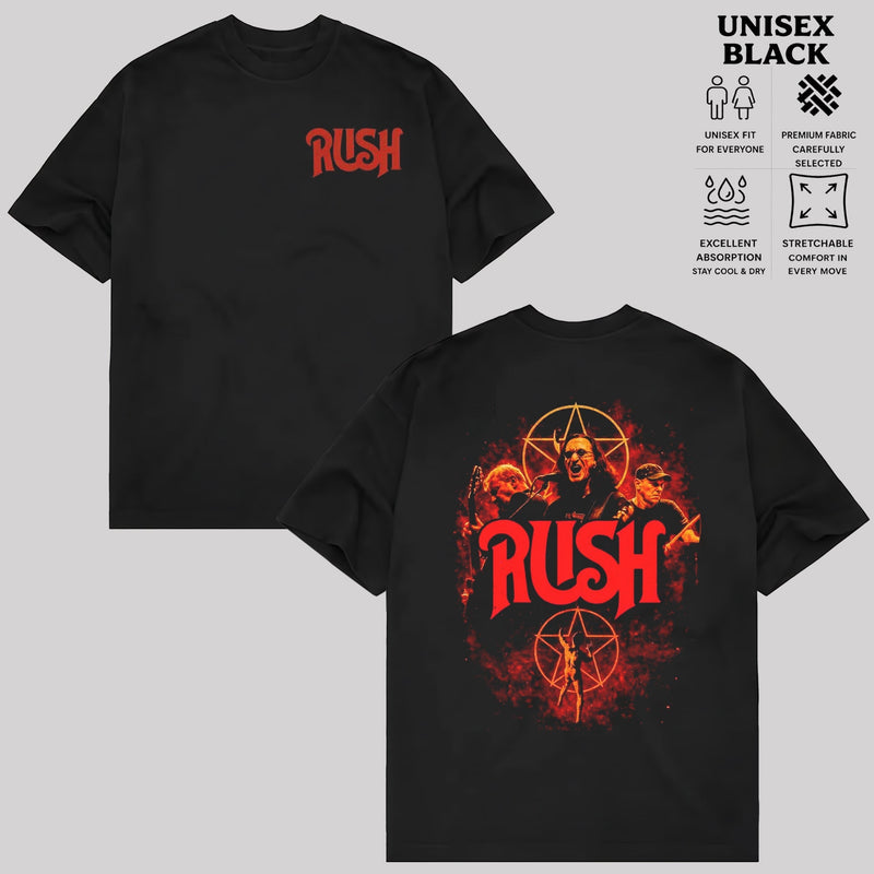 Rush Classic Rock Fan Tee T-shirt & Hoodie