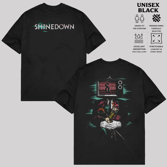 Shinedown Hard Rock Graphic T-Shirt & Hoodie