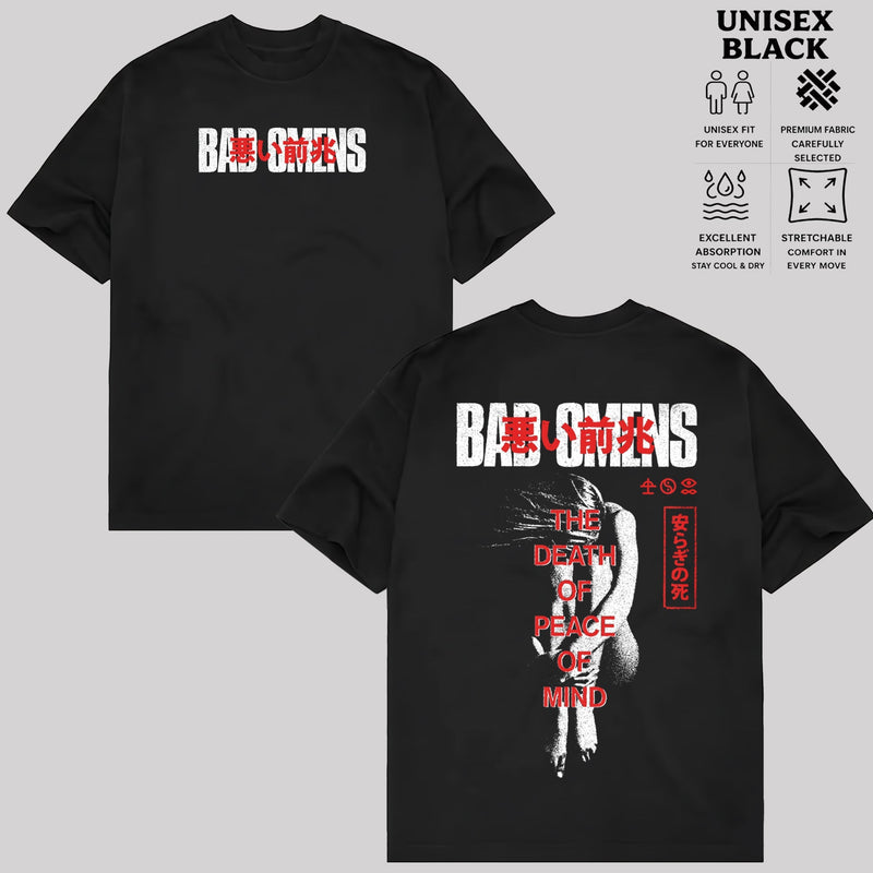 Retro Bad Omens Death of Peace of Mind T-Shirt & Hoodie
