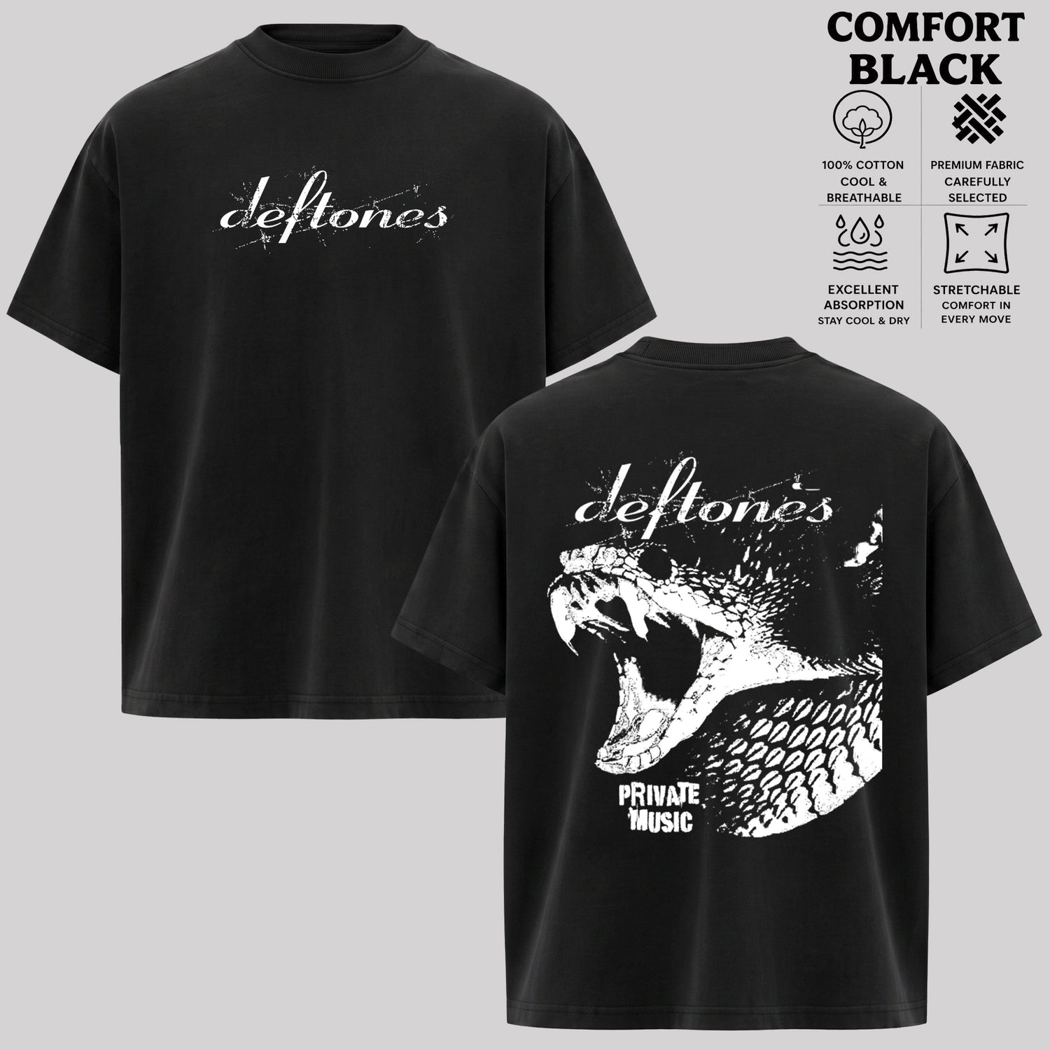 Vintage Retro Deftones Private Music T-Shirt & Hoodie
