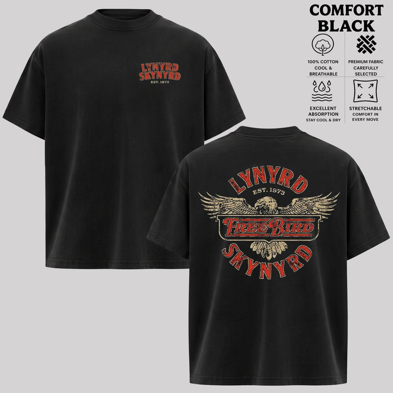 Lynyrd Skynyrd Free Bird Graphic Tee & Hoodie