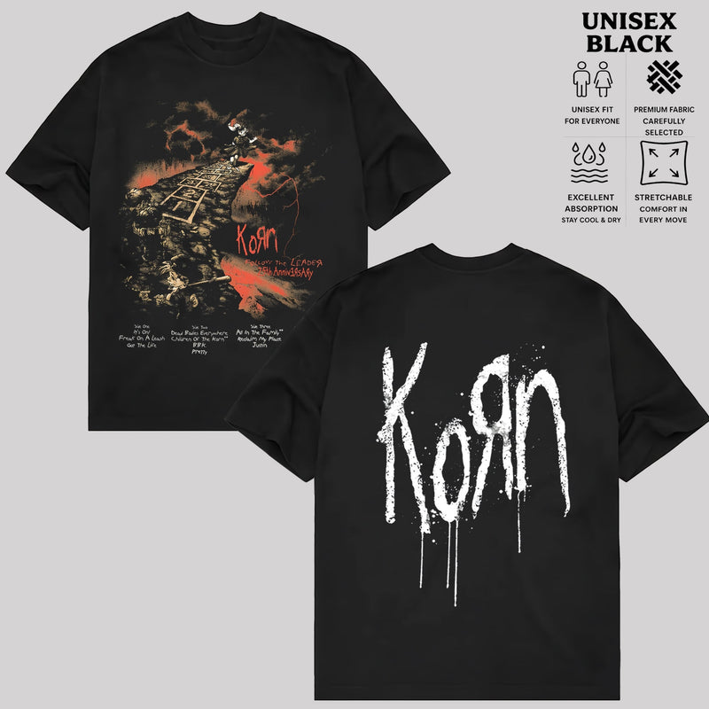 Korn Follow the Leader 25th Anniversary T-Shirt & Hoodie