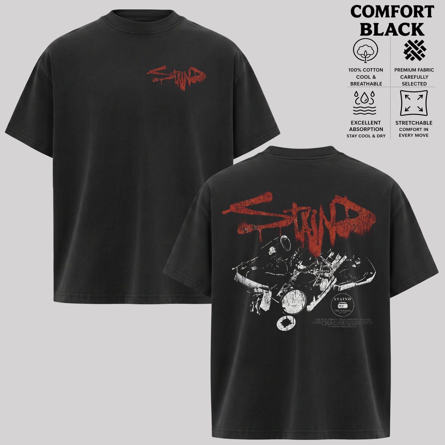 Retro Staind The Singles T-shirt & Hoodie