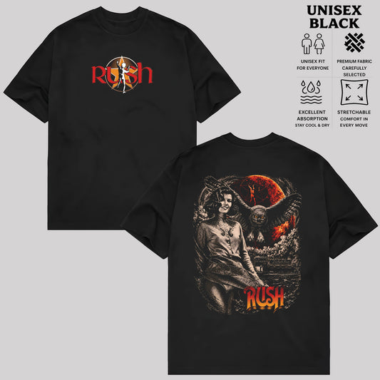 Vintage 1991 Rush Roll the Bones Concert T-shirt  & Hoodie