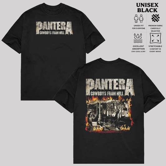 Pantera Double Sided Cowboys From Hell T-Shirt & Hoodie