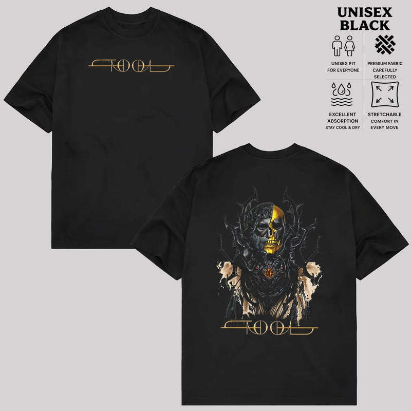 Tool Half Skull Graphic T-Shirt & hoodie