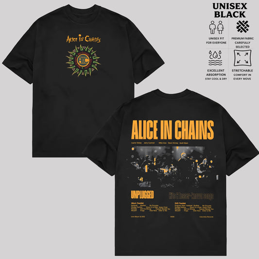Retro Alice In Chains Heavy Metal Band T-Shirt & Hoodie