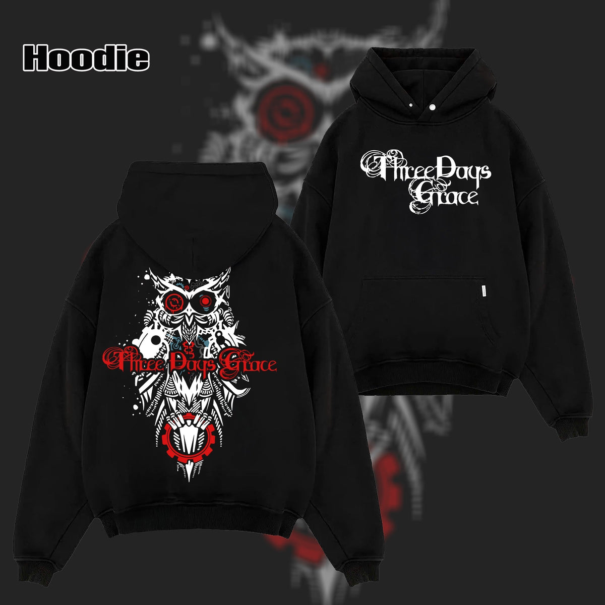 Three Days Grace Owl Men's Quick-Drying Sports Tshirt & hoodie