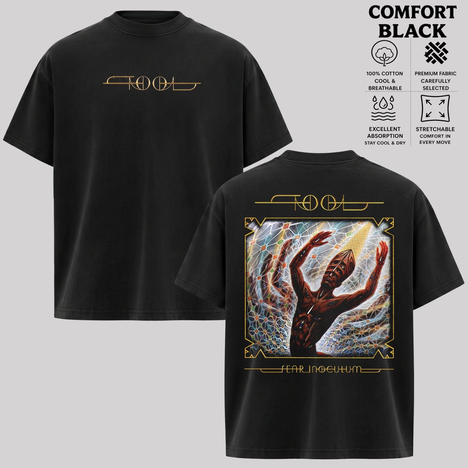 Tool Fear Inoculum Album T-Shirt& hoodie