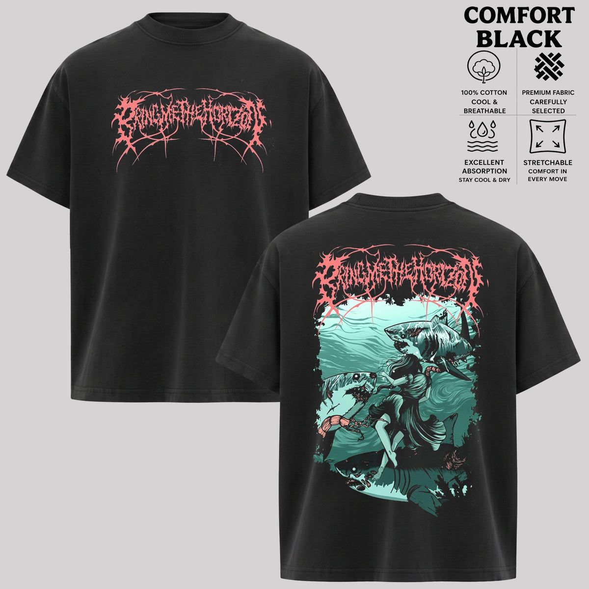 Bring Me The Horizon Shark T-Shirt & Hoodie