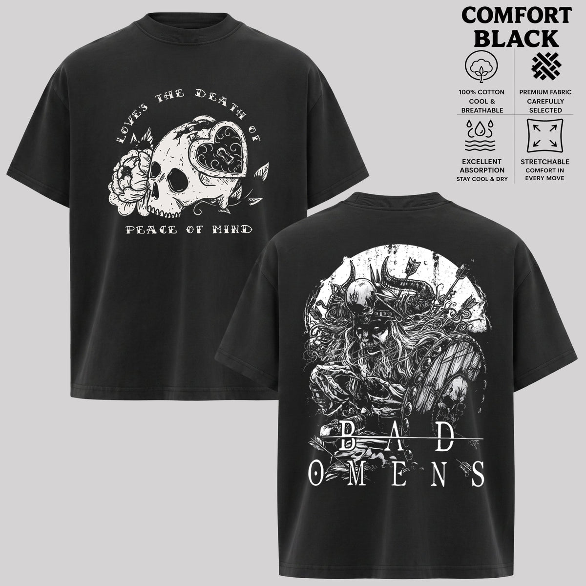 Retro Bad Omens Band Music Shirt & Hoodie