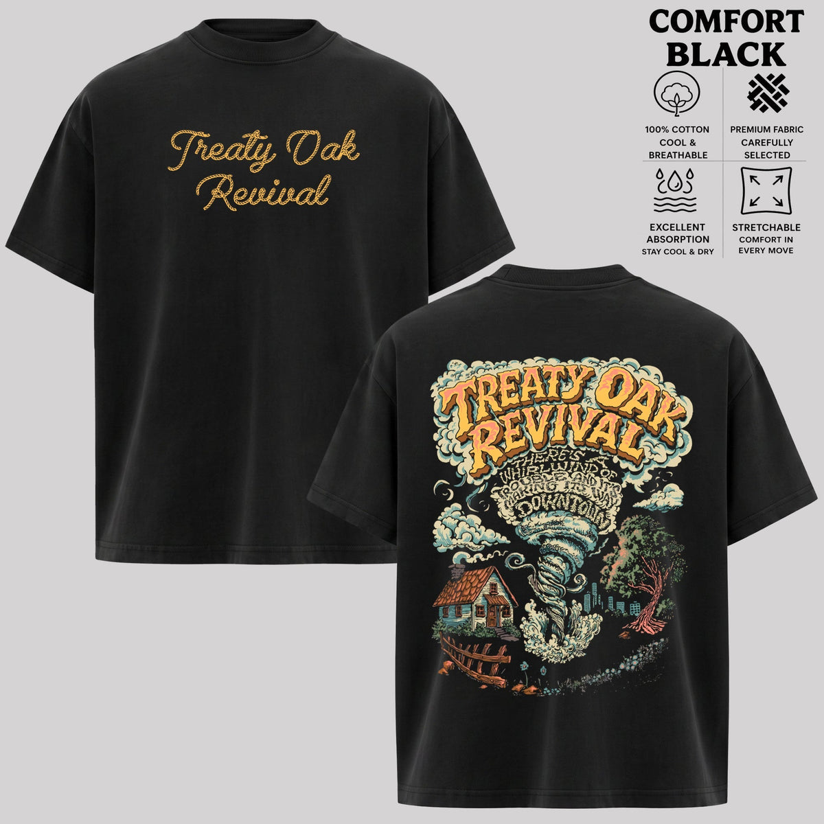 Treaty Oak Revival Vintage Band Shirt T-shirts & hoodie