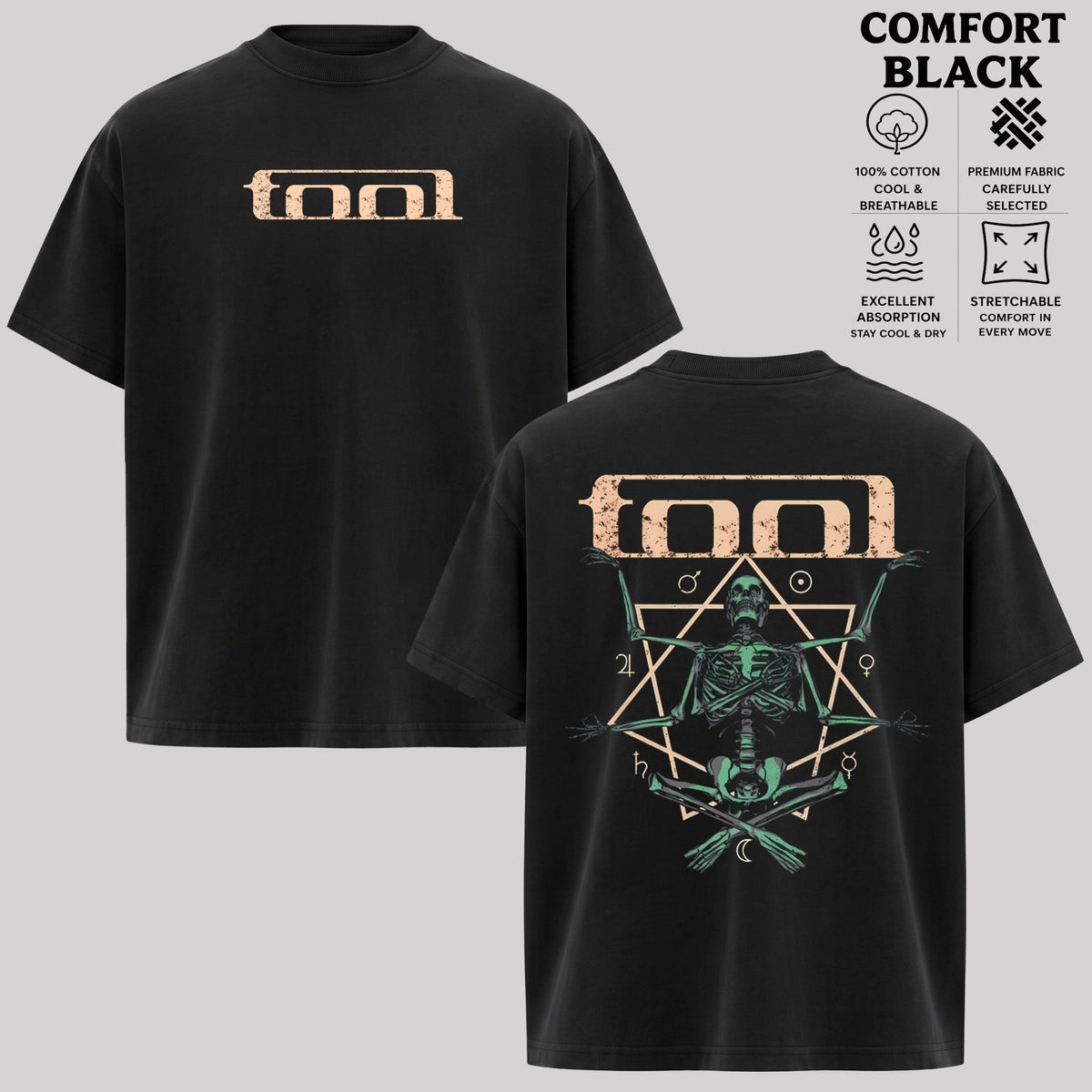 Vintage New Arrival Tool Band Lateralus Band T-shirt & hoodie