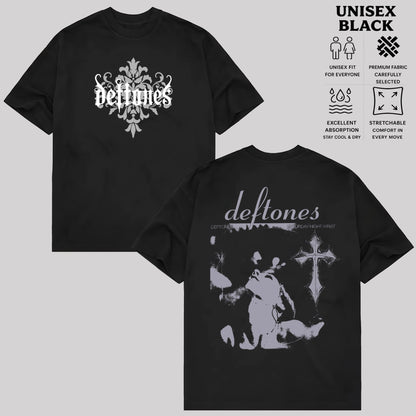 Retro Deftones Band Graphic T-shirt & Hoodie