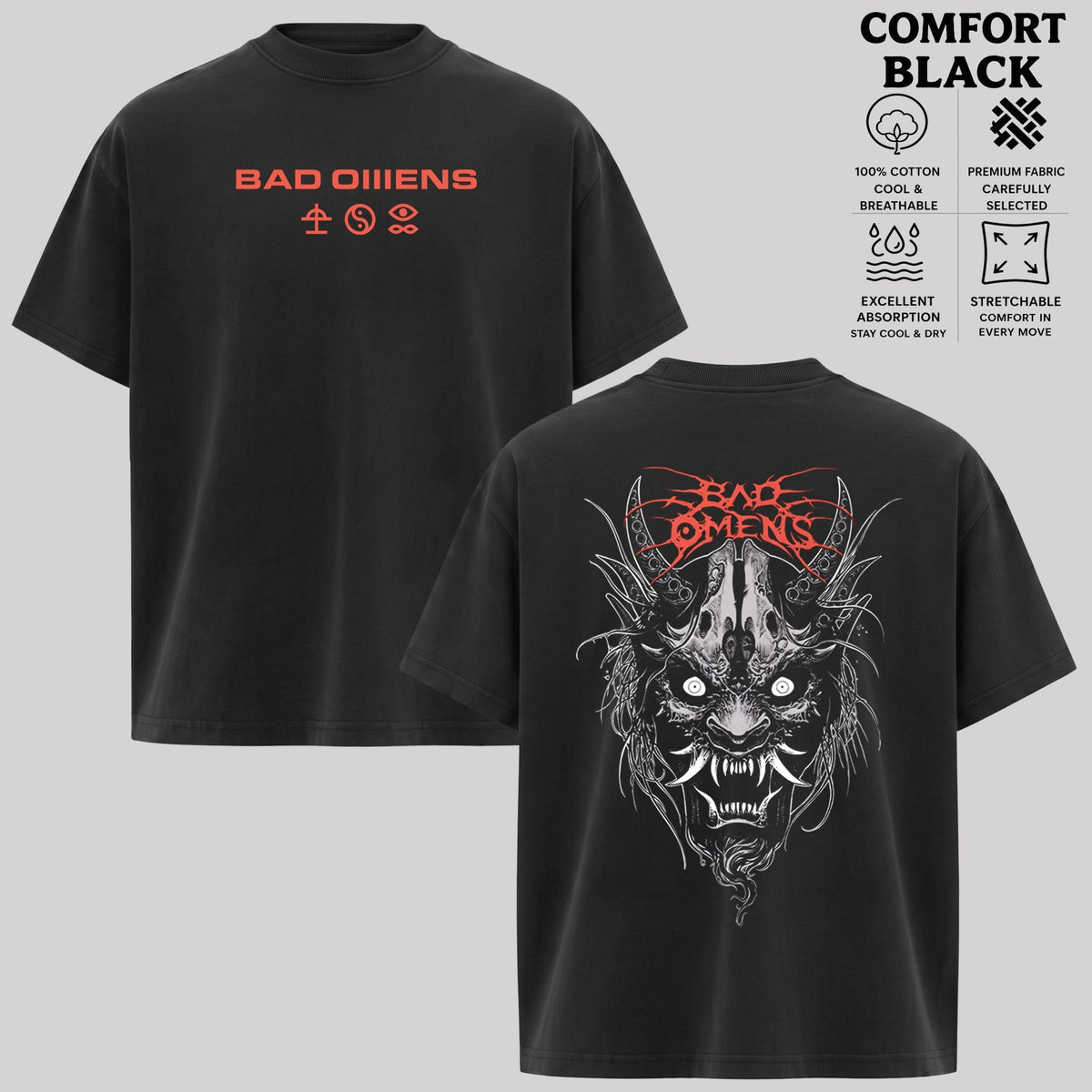 Retro Bad Omens Dethrone Shirt & Hoodie