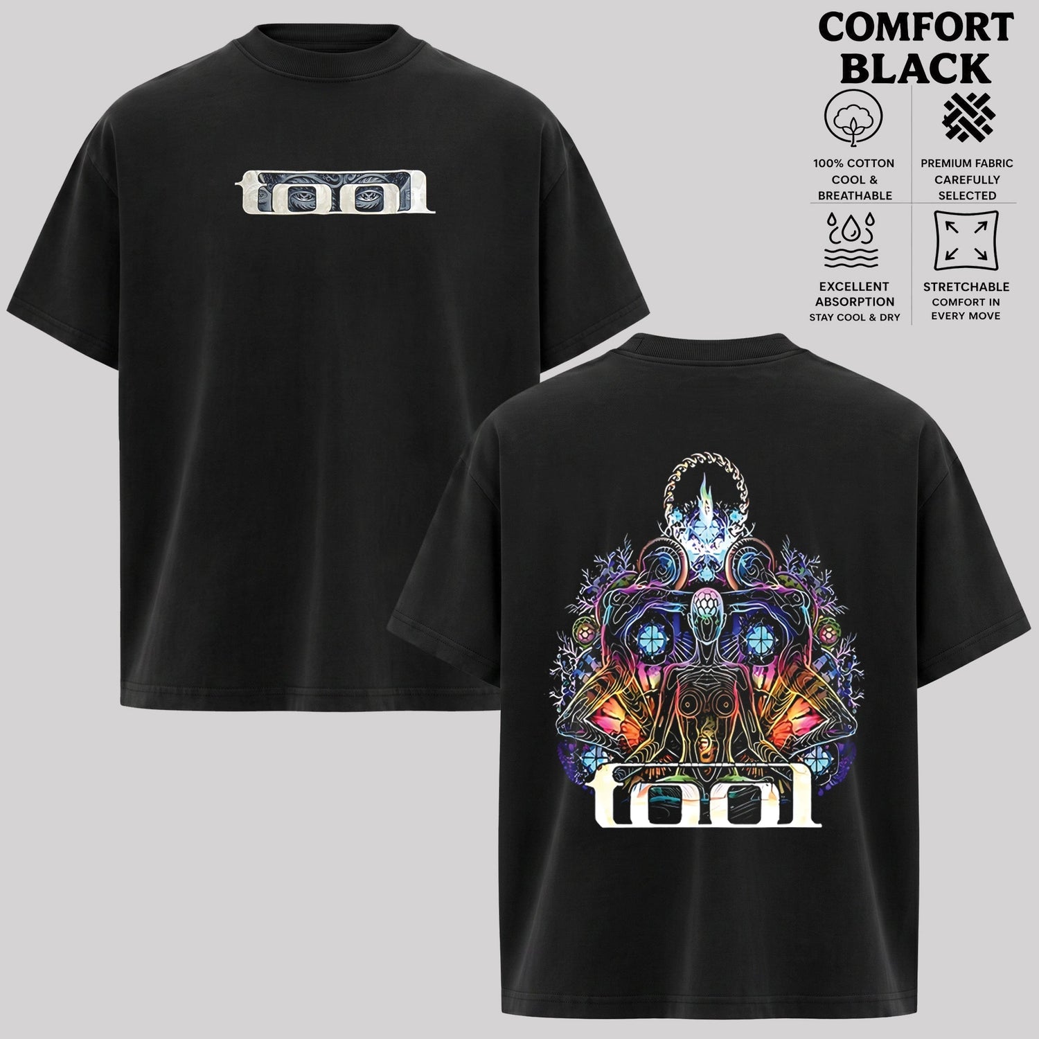 Tool Psychedelic Graphic T-Shirt & hoodie