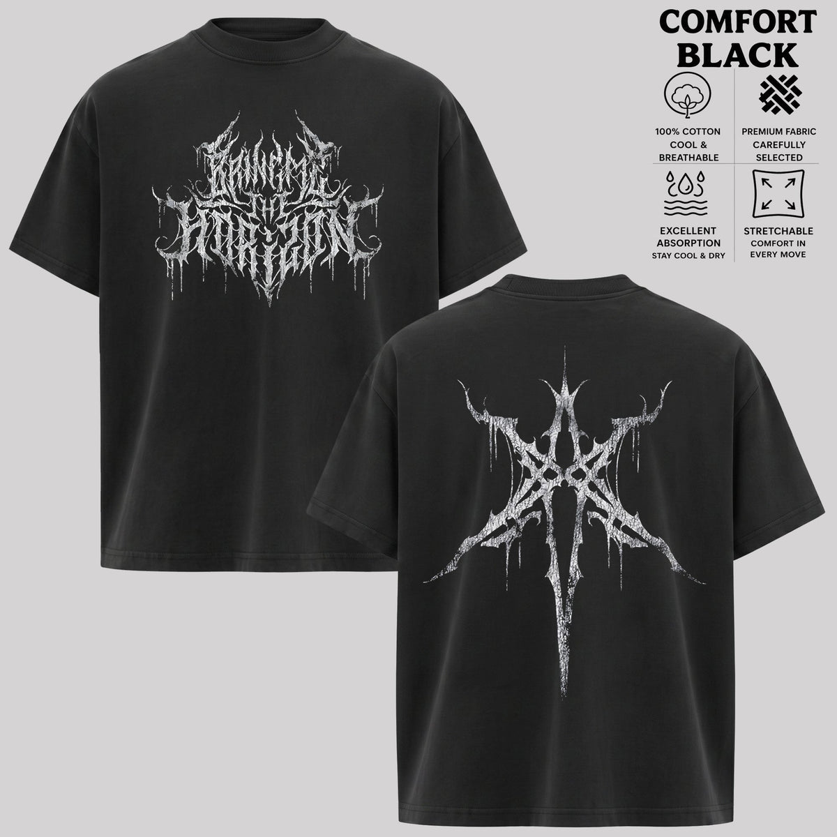 Bring Me The Horizon Deathcore Logo T-Shirt & Hoodie