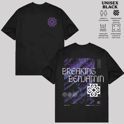 Breaking Benjamin Purple Graphic T-Shirt & Hoodie