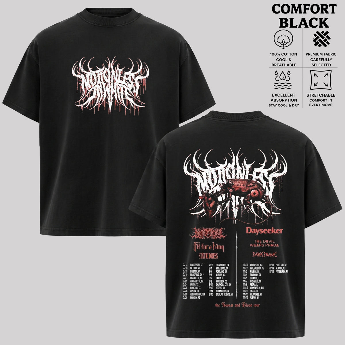 Motionless In White Tour T-Shirt & Hoodie