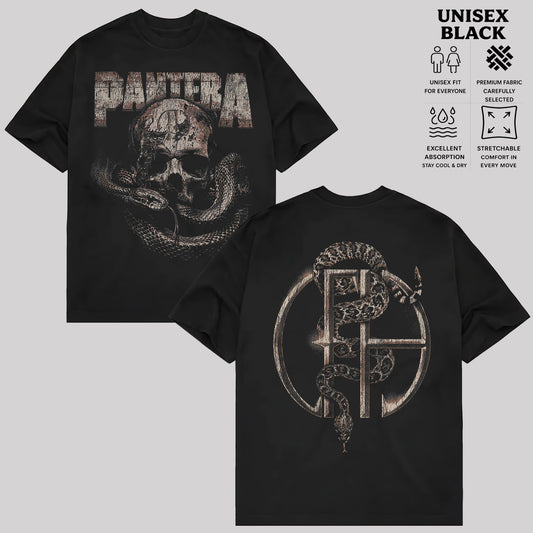 Pantera Vintage Skull Graphic T-Shirt & Hoodie