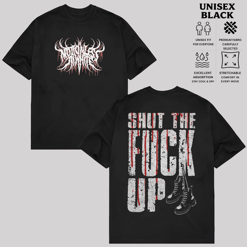 Motionless In White STFU Graphic Black T-Shirt  & Hoodie