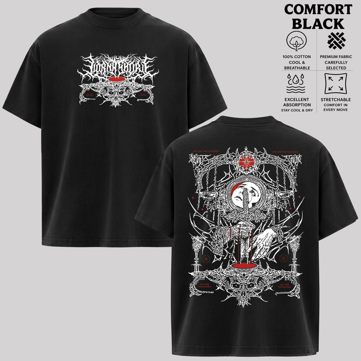 Lorna Shore Hourglass Graphic T-Shirt & Hoodie