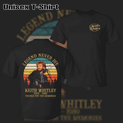 Vintage Keith Whitley Country Rock Shirt & Hoodie