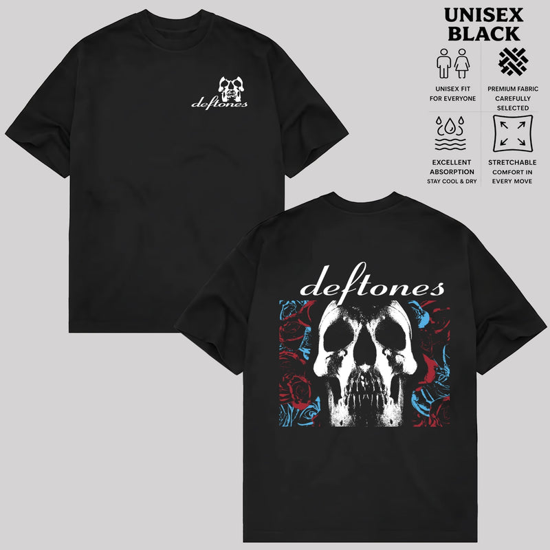 Vintage Deftones Skull Black t-shirt & hoodie