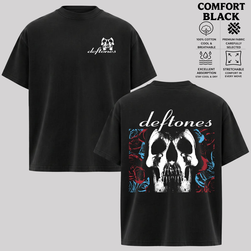 Vintage Deftones Skull Black t-shirt & hoodie