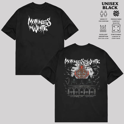 Retro Retro Motionless In White Afraid Of The Dark T Shirt , MIW Shirt , Afraid Of The Dark T Shirt & Hoodie