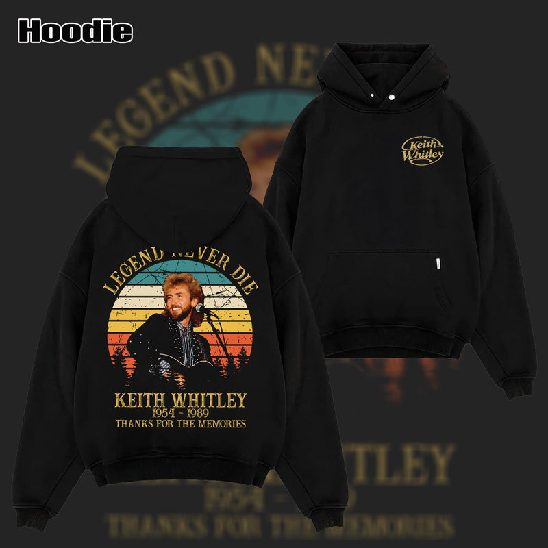 Vintage Keith Whitley Country Rock Shirt & Hoodie