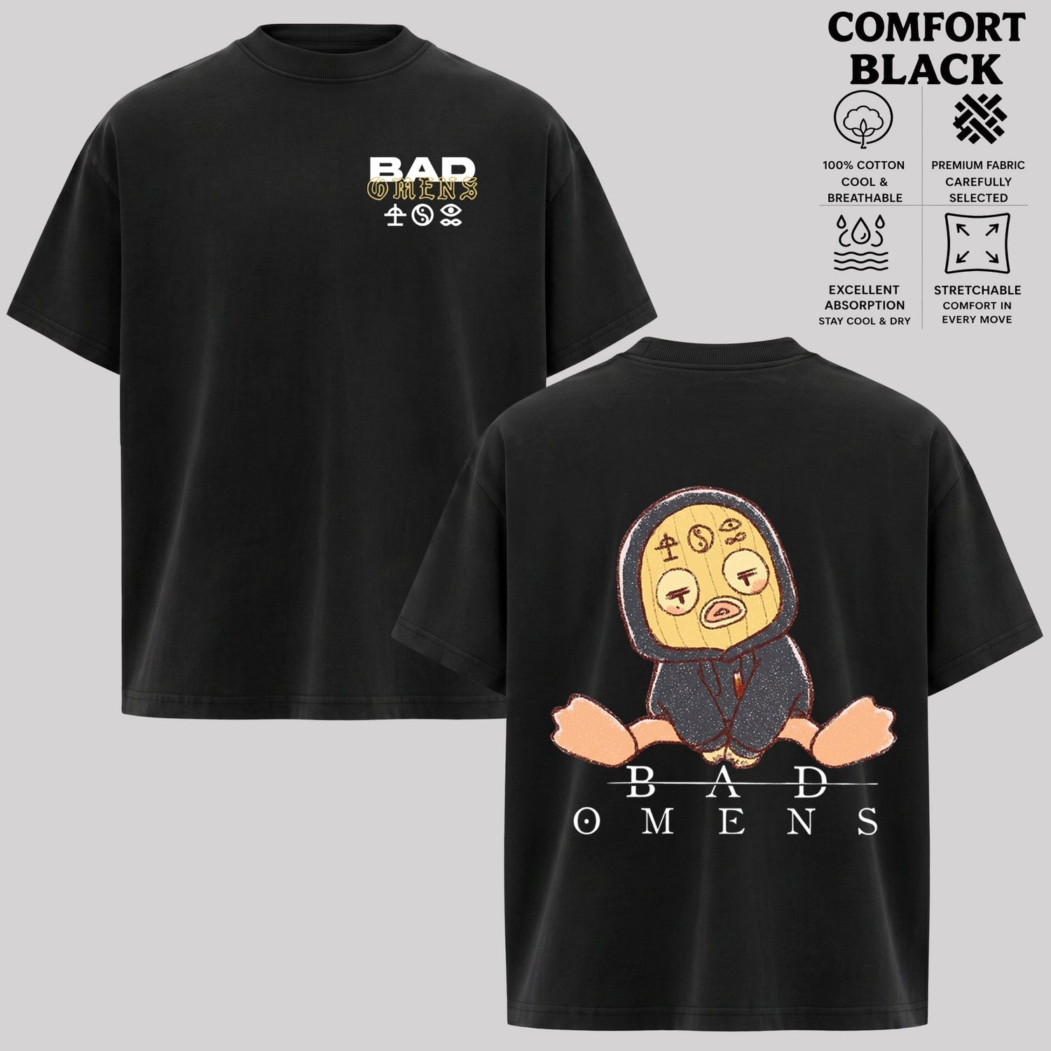 Retro Bad Omens Duck T-Shirt & Hoodie