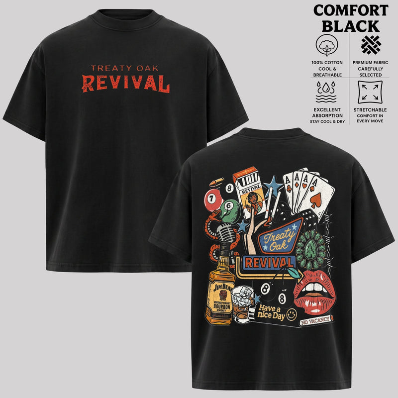 ReTro Treaty Oak Revival Western T-Shirt & Hoodie