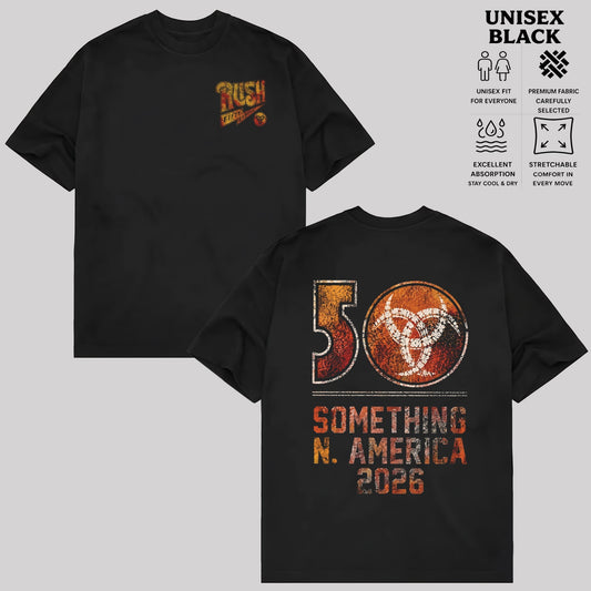 Rush 50 Something North America T-Shirt & Hoodie