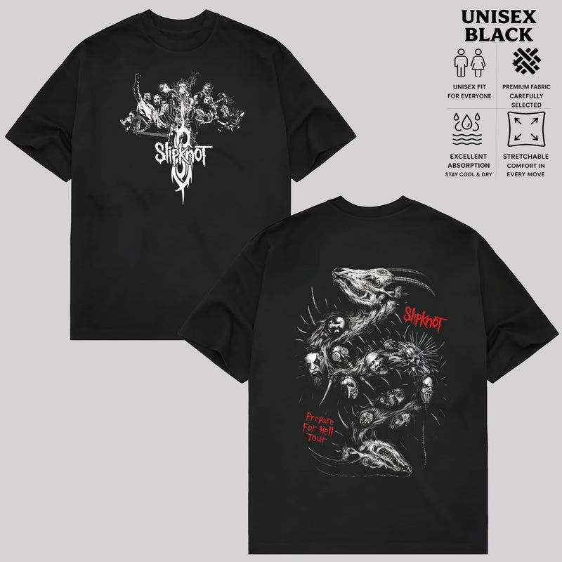 Vintage Camiseta Slipknot Hell Tour T-shirt & hoodie