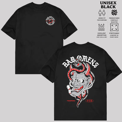 Retro Bad Omens Band Hannya 2022 Merch T-Shirt & Hoodie