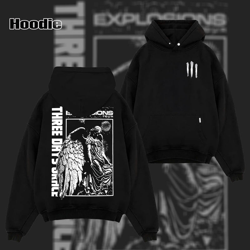 Three Days Grace Explosions Tour Tshirt & hoodie
