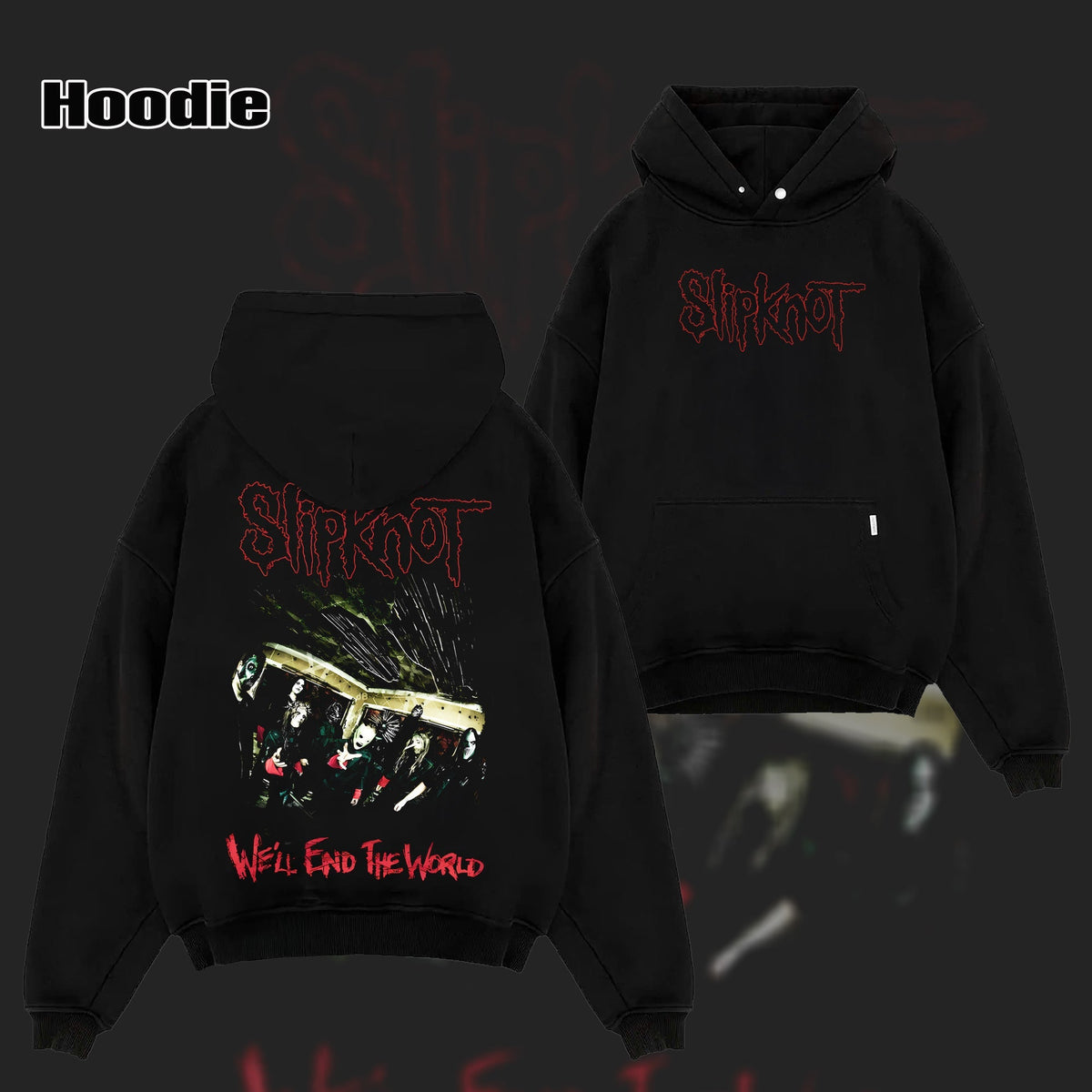 Vintage  Slipknot "We'll End The World" concert T-shirt & hoodie