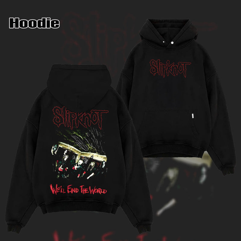 Vintage  Slipknot "We'll End The World" concert T-shirt & hoodie